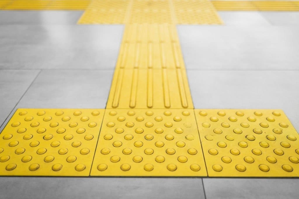 Виды тактильной плитки